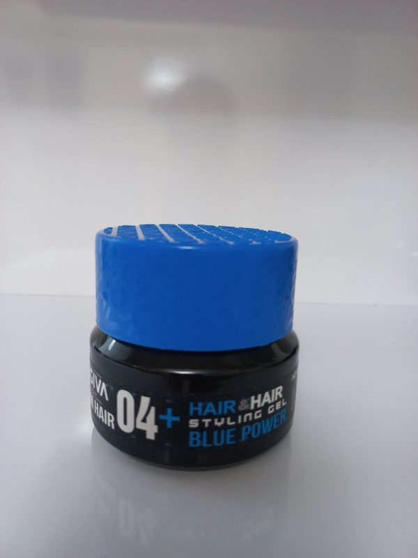 ژل مو آگیوا 04 آبی مدل blue power اصل ترکیه حجم 200 میل